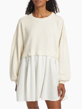 Free people eleanor sweatshirt dress